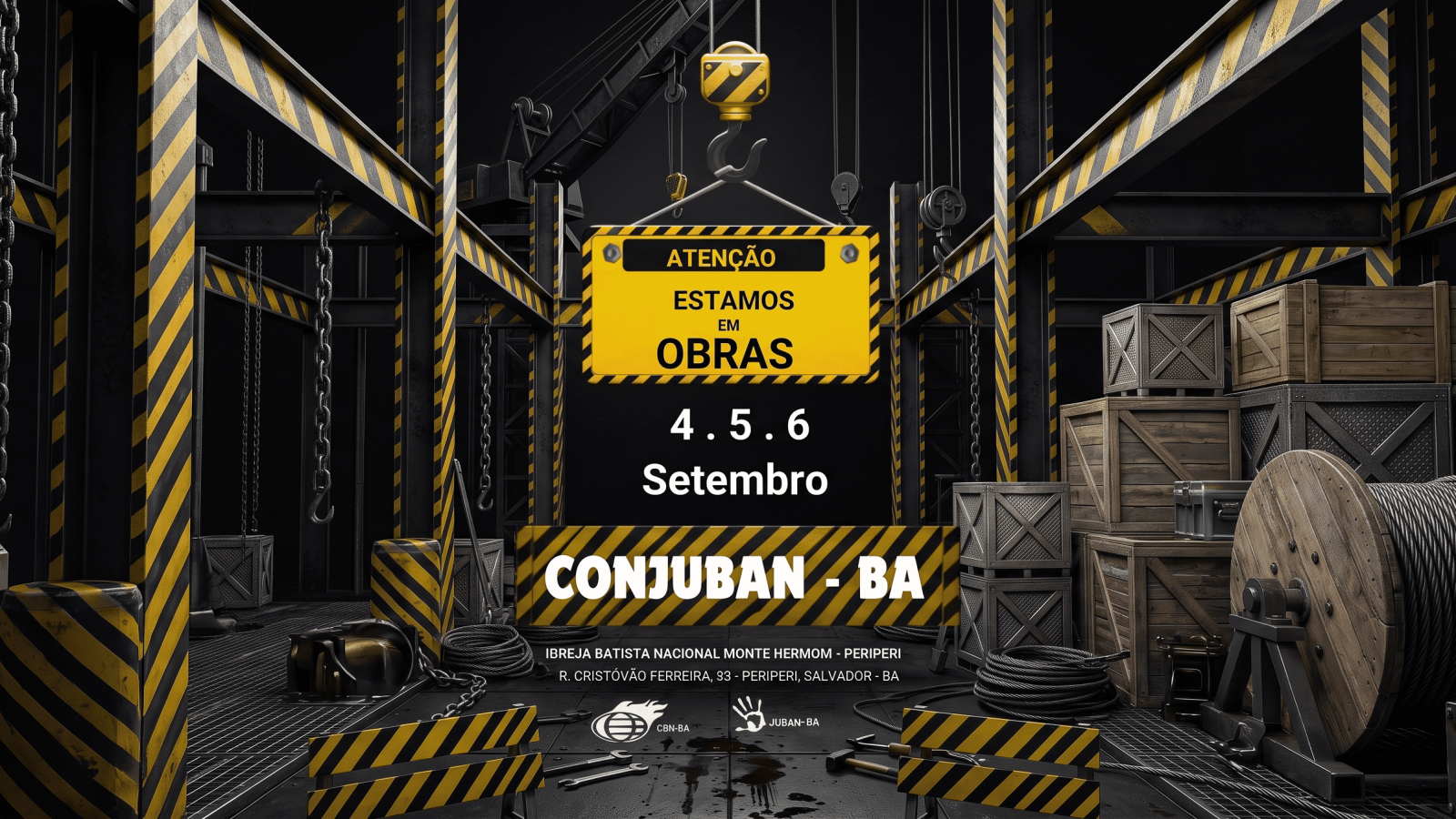Estamos em obra - CONJUBAN